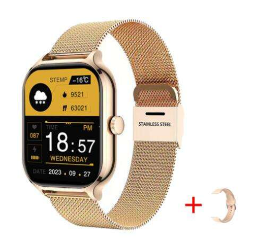 Smart Watch with Bluetooth Call and Multi-Function Notifications