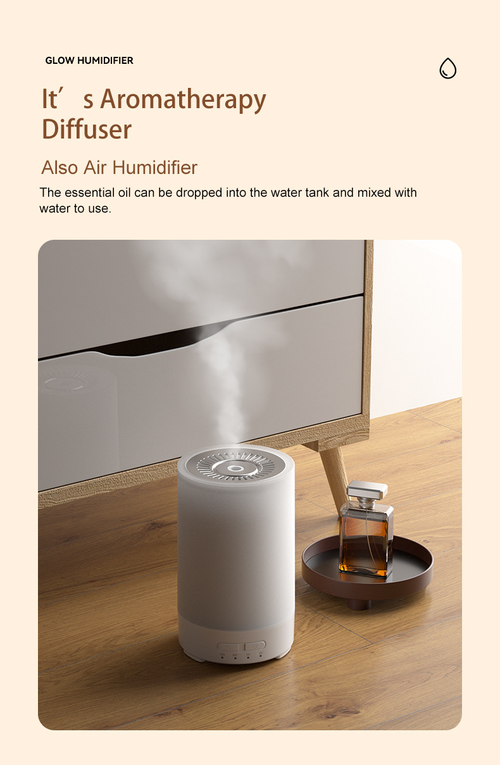 USB Humidifier Night Light Wood Grain Aroma Diffuser For Home Bedroom（Cash on delivery is supported）