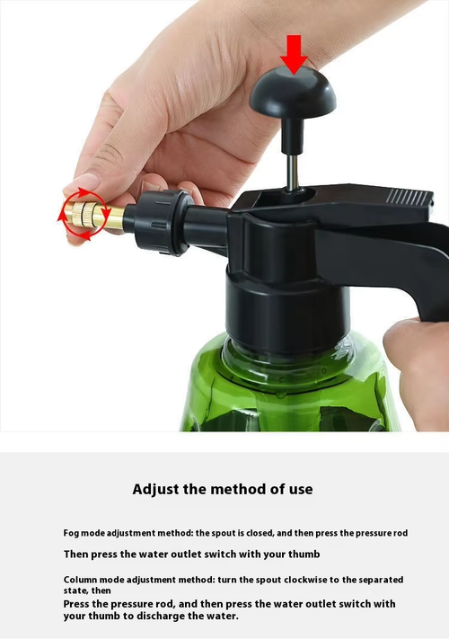 Watering Can Sprayer 1.5L plastic pressure sprayer long spout watering can for home gardening flower care watering plants Ideal for gardens daily use