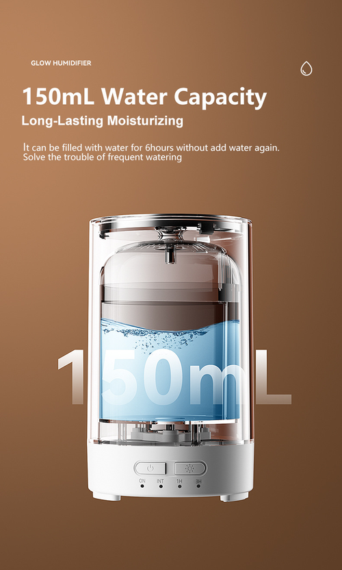 USB Humidifier Night Light Wood Grain Aroma Diffuser For Home Bedroom（Cash on delivery is supported）