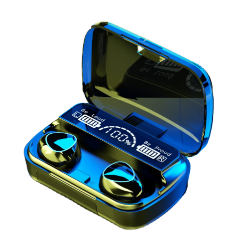 M10 Wireless Sports Earbuds: Waterproof Bluetooth Headphones with Charging Case