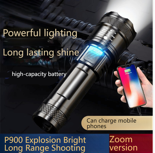 Super Bright Flashlight, 4900m Range（Cash on delivery is supported）