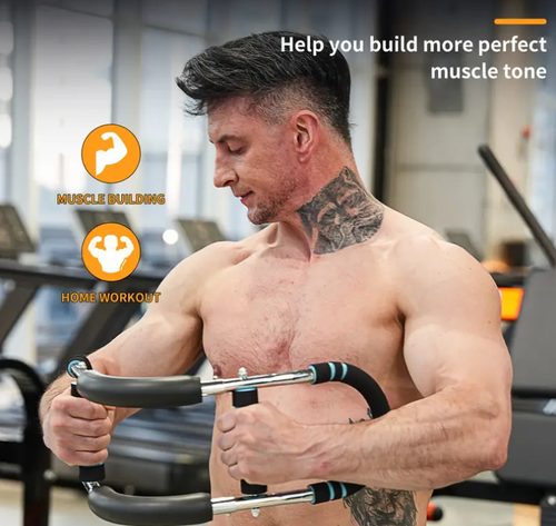 Adjustable U-Shaped Arm Trainer for Home Strength Training（Cash on delivery is supported）