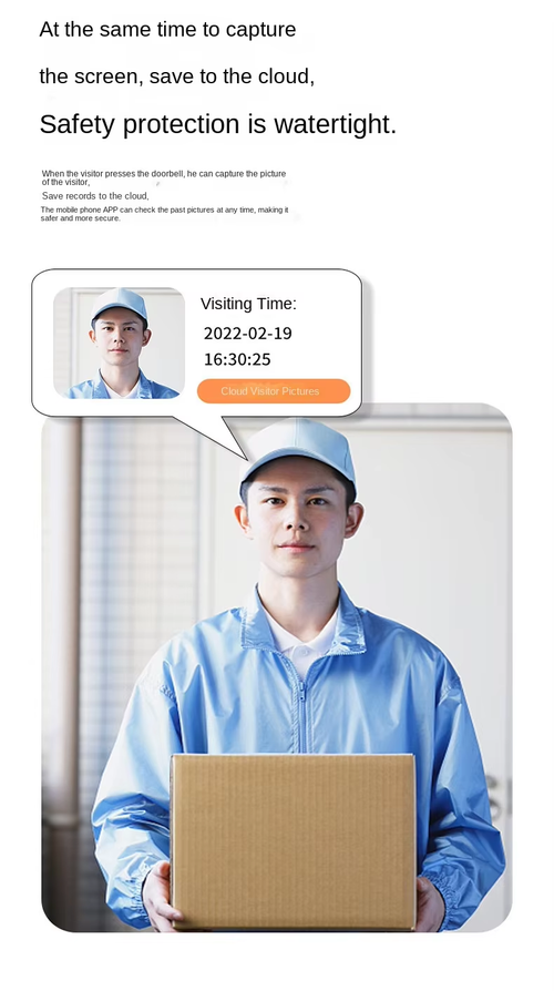 Smart WiFi Doorbell: Secure Your Home Today（Cash on delivery is supported）