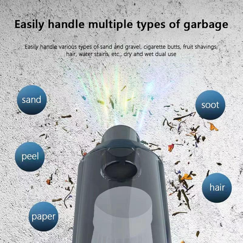 Car Vacuum Cleaner — Cordless, Pistol-Style