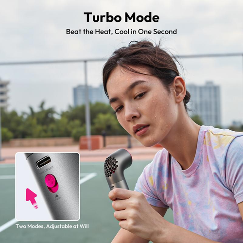 Little Water Pipe Handheld Mini Fan