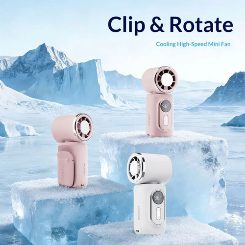 Portable handheld fan, USB rechargeable handheld turbine fan