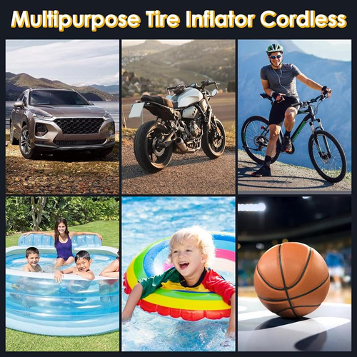 Portable Tire Inflator  Car Air Pump