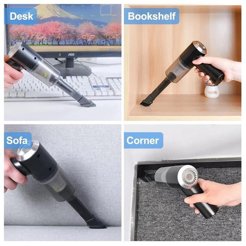 Car Vacuum Cleaner — Cordless, Pistol-Style
