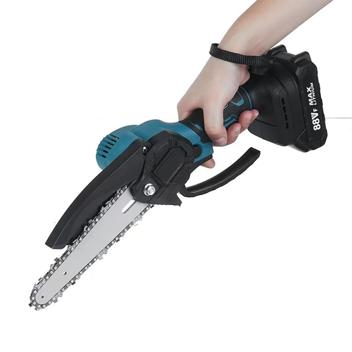 Portable 6-Inch Cordless Chainsaw (Lithium-Powered)
