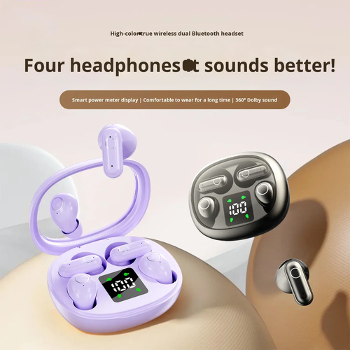 Dual-Driver 2-in-1 Bluetooth Headphones
