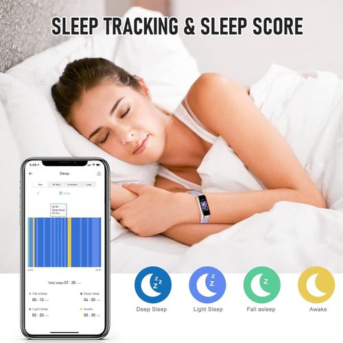 Fitness Tracker, Blood Pressure Watch with 24-7 Heart Rate, Step Counter for Walking, Step Trackers Activity Pedometer for Women Men Android iOS