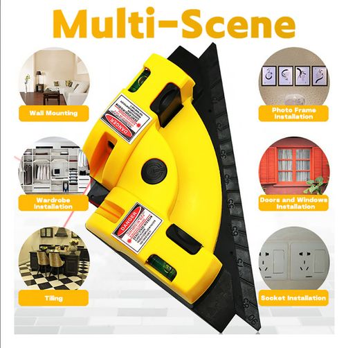 90-Degree Laser Level: Right-Angle Tile-Laying Tool