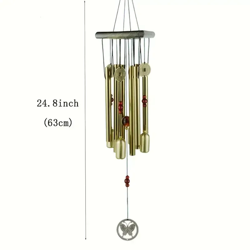 Extra-Large Copper Bell Wind Chimes