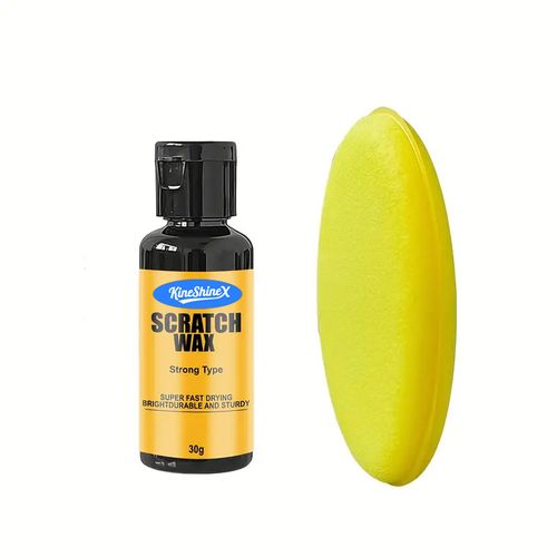 No-Polish Lens Repair Cream - Instant Scratch Remover for Eyeglasses, Spectacle Lenses and Prescription Lenses - Quick Repair with Sponge Applicator - No Abrasion Required, Restores Clarity and Prevents Future Scratches