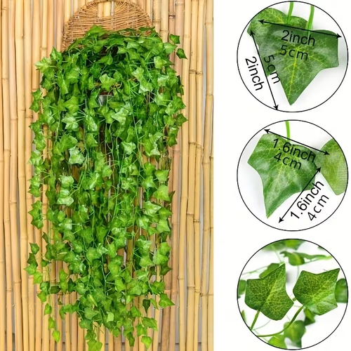 Great Value 12-Piece Set: Artificial Ivy Creeper Leaf Decoration