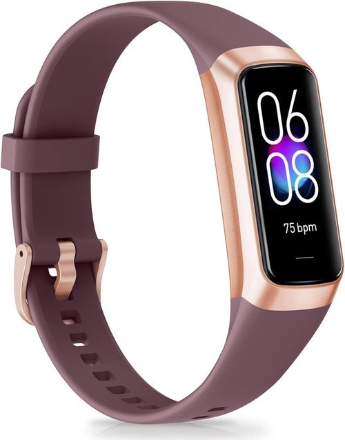 Fitness Tracker, Blood Pressure Watch with 24-7 Heart Rate, Step Counter for Walking, Step Trackers Activity Pedometer for Women Men Android iOS