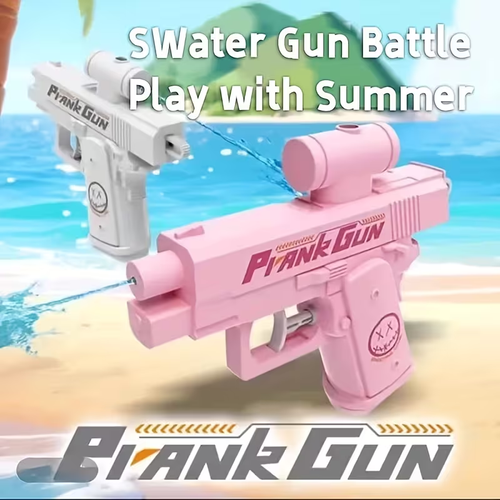 2pcs Prank Water Gun with Reversible Switch, Funny Gag Toy for Parties and Pranks