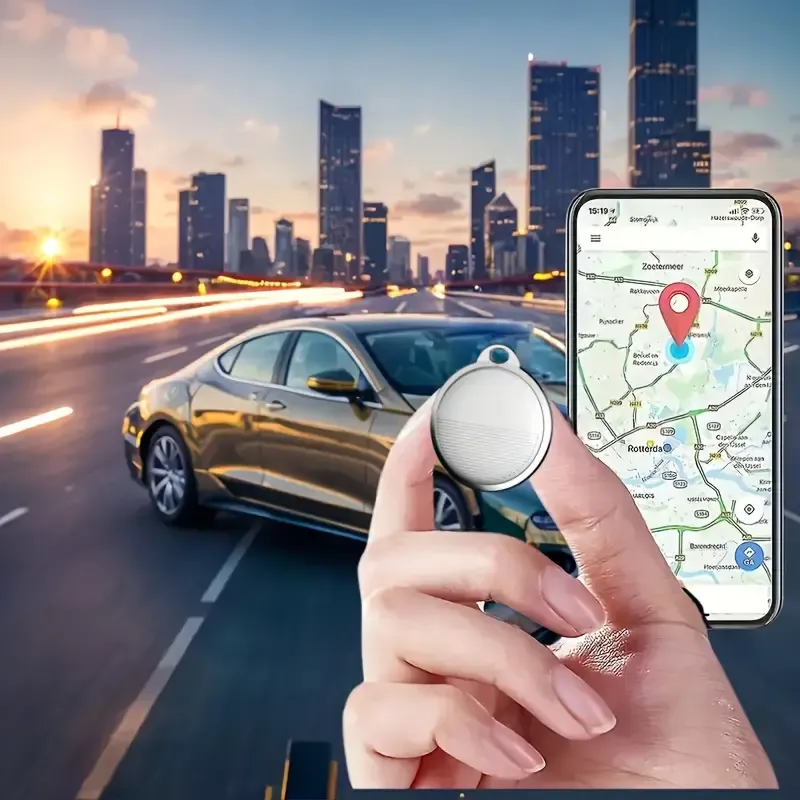 Smart GPS Locator Lost Device Locator, Real-time Tracking, No Installation Required, Suitable for Vehicles, Elderly and Children - Compatible with IOS System, Prevent Lost, Worry-free, Car GPS Tracker
