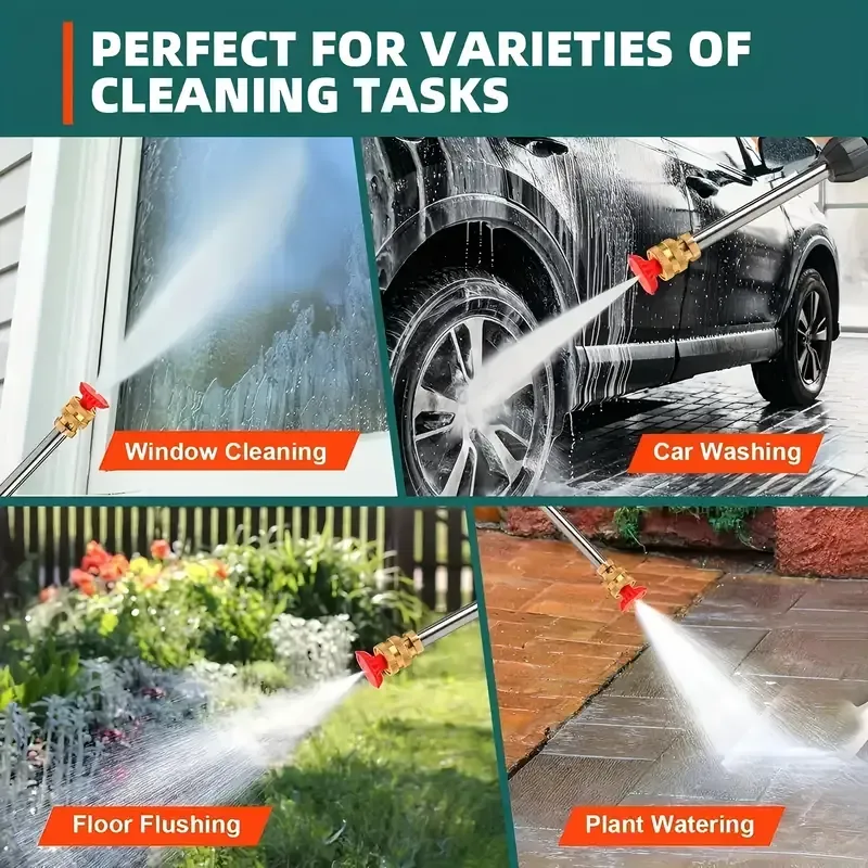 Portable Cordless Handheld High Pressure Car Wash Gun
