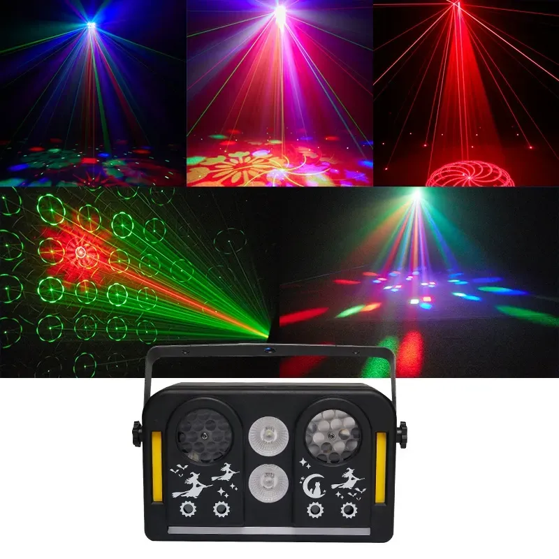 2026 Magic Seven-in-One Stage Laser Light Party KTV Bar DJ Flash Effect Light Ambient Light