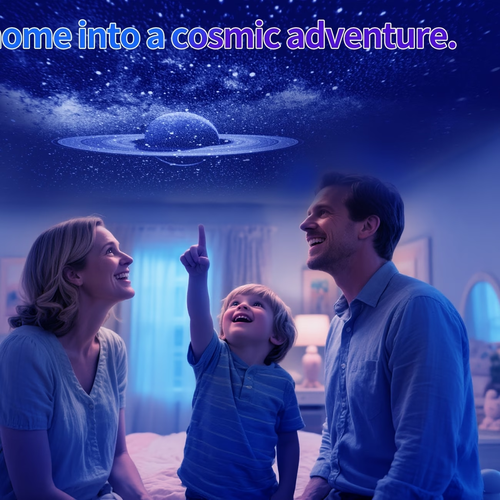 A Brand New Upgraded Usb-Powered Car Projector Light for Indoor Use, Featuring 360° Rotation. This Portable Starry Sky Lamp Serves As an Ambient Light for And Is Suitable for Ceilings, Bedrooms, Living Rooms, Rooms, Festivals