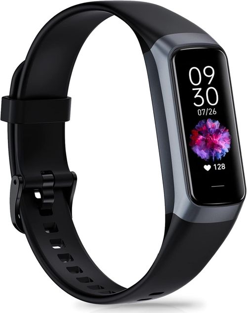 Fitness Tracker, Blood Pressure Watch with 24-7 Heart Rate, Step Counter for Walking, Step Trackers Activity Pedometer for Women Men Android iOS
