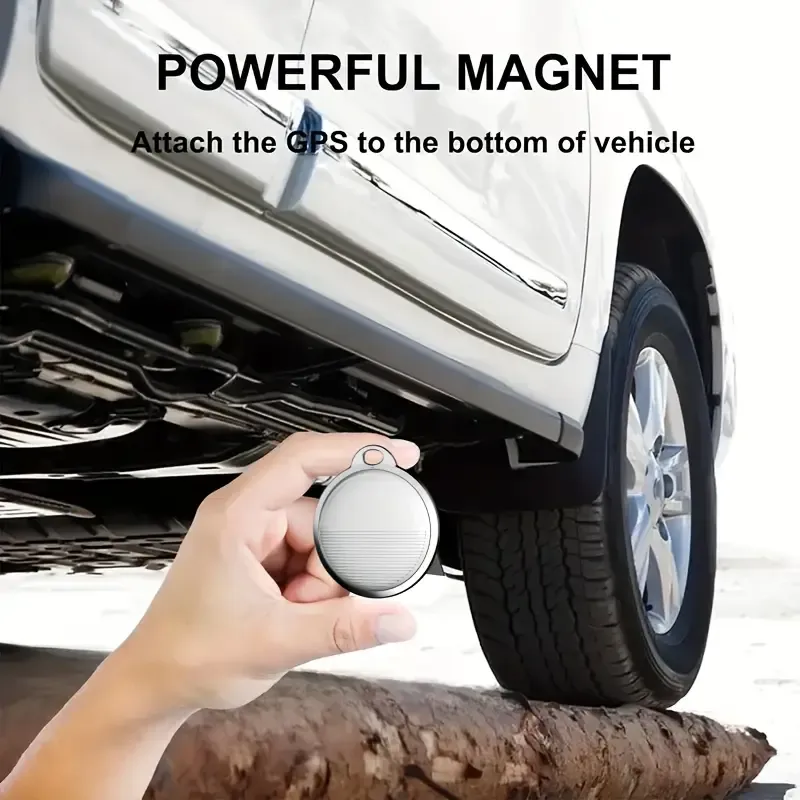 Smart GPS Locator Lost Device Locator, Real-time Tracking, No Installation Required, Suitable for Vehicles, Elderly and Children - Compatible with IOS System, Prevent Lost, Worry-free, Car GPS Tracker