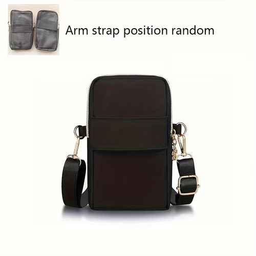 Lightweight Nylon Crossbody Phone Bag