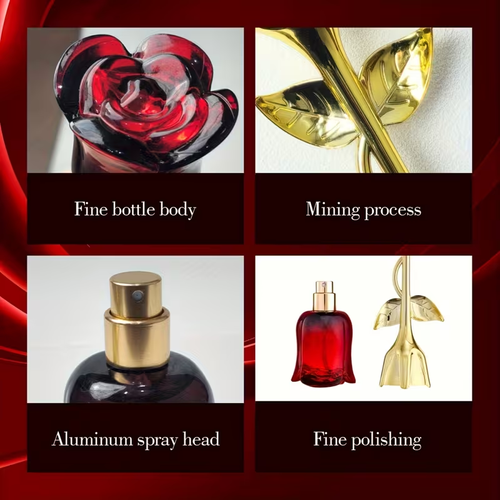 Midnight Rose Perfume For Elegant Ladies, Unique Bouquet Of Blooming Roses, Long-lasting Floral Scent, 1.69 Ounces - Ideal For Valentine'S Day Gifts And Nighttime Party Accessories