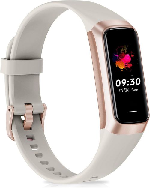 Fitness Tracker, Blood Pressure Watch with 24-7 Heart Rate, Step Counter for Walking, Step Trackers Activity Pedometer for Women Men Android iOS