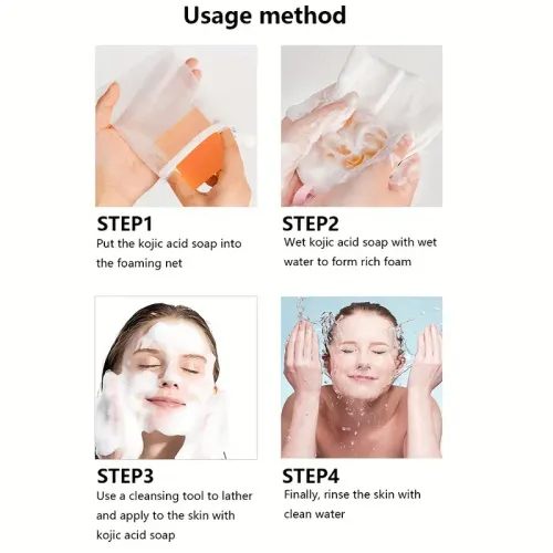 3pcs 100g Kojic Acid Soap