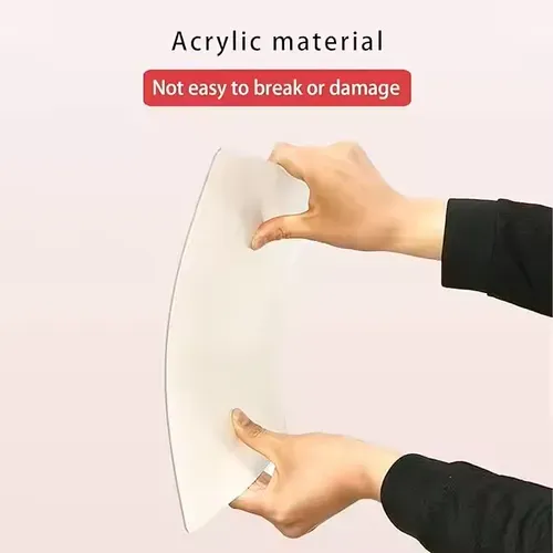 20*80cm Acrylic Flexible Mirror No Drill Installation