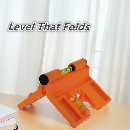 One Magnetic Post Level, Featuring a 270° Adjustable Design, a Folding Mechanism, And a 90-Degree Capability for Leveling Posts And Pipes. It Includes Horizontal And Vertical Bubbles, Making It Ideal for Securing Wooden Pillars And Pipelines