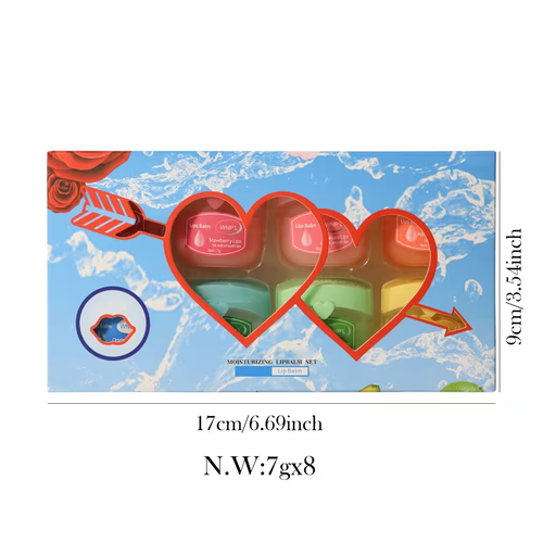 8-piece moisturizing lipstick set - lasting, moisturizing, nourishing and dry lips, autumn and winter lips anti drying fruit lipstick, perfect gift for Mother's Day