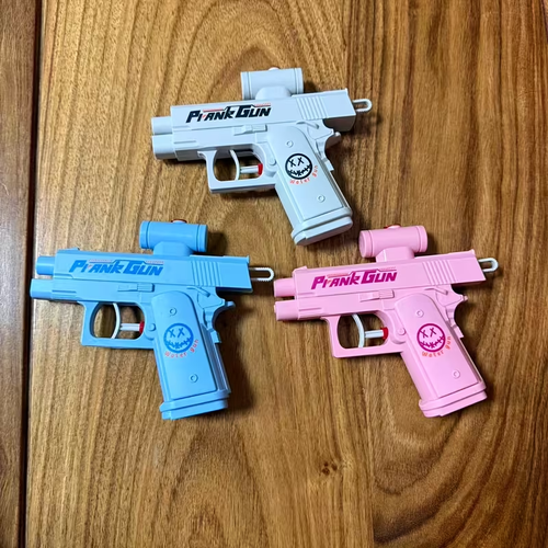 2pcs Prank Water Gun with Reversible Switch, Funny Gag Toy for Parties and Pranks