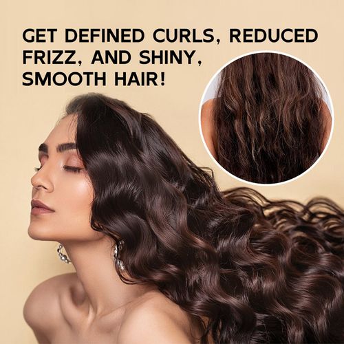 3pcs 100g Black Castor Oil Curling Cream With Avocado & Coconut