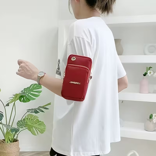 Lightweight Nylon Crossbody Phone Bag