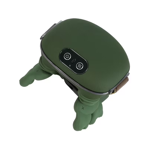 Neck And Shoulder Massager with Electric Massage Function - Wireless Portable USB Powered Deep Tissue Massage Pad, Suitable for Neck, Shoulders, Back, Arms - Ideal Gift for Office, Home, Travel - Durable Plastic Construction, Ergonomic Design