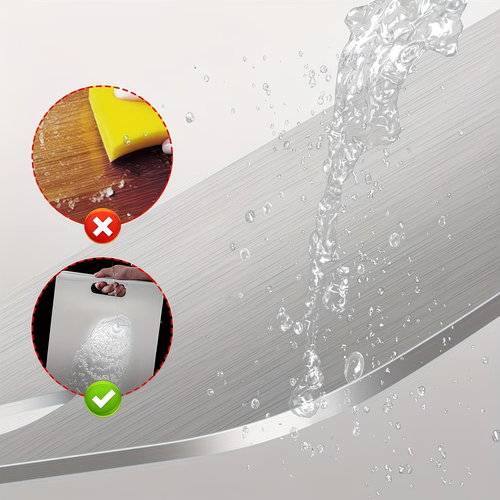 3pcs Stainless Steel Kitchen Plate Set, Durable, Easy to Clean, Multi-Size for Slicing Fruits, Vegetables, Meat and Bread with Food Contact Safe Slicing Plate for Kitchen and Restaurant.