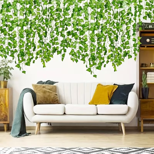 Great Value 12-Piece Set: Artificial Ivy Creeper Leaf Decoration