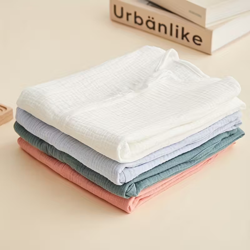 Baby Sleep Sack 0-18 Months 100% Cotton Muslin Baby Sleeping Bag, 2-Way Zipper Toddler Wearable Blanket Comfy Stretchy Multifunctional Pajamas, Baby Sleeping Bag Halloween, Christmas Gift