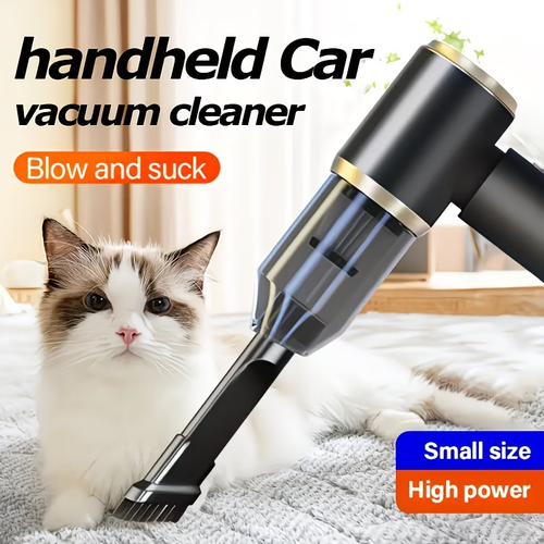 Car Vacuum Cleaner Strong Suction, 18000PA Handheld Car Vacuum Portable Cordless, 2 In 1 Air Duster And Vacuum Cleaner, Multi-Nozzles, 120W High Power Handheld Vacuum Cordless For Car, Home, Pet, Office, Mini Vacuum Cleaner, Car Accessories
