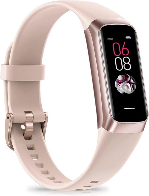 Fitness Tracker, Blood Pressure Watch with 24-7 Heart Rate, Step Counter for Walking, Step Trackers Activity Pedometer for Women Men Android iOS