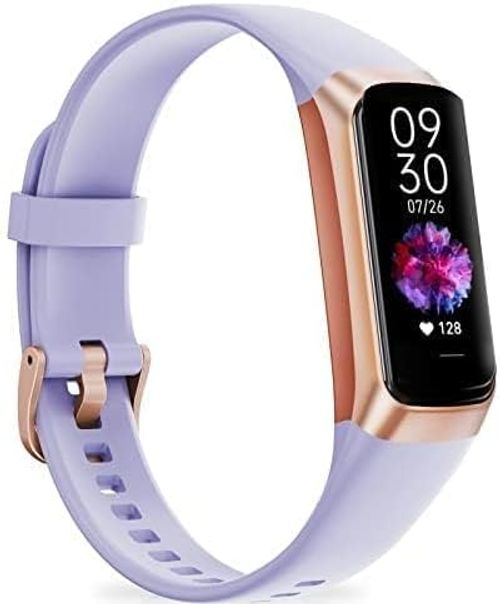 Fitness Tracker, Blood Pressure Watch with 24-7 Heart Rate, Step Counter for Walking, Step Trackers Activity Pedometer for Women Men Android iOS