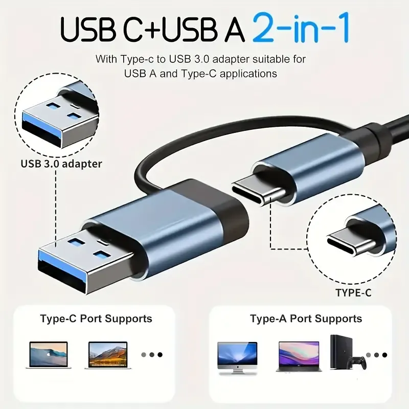 High-Speed 7-in-1 Multiport Expansion Adapter