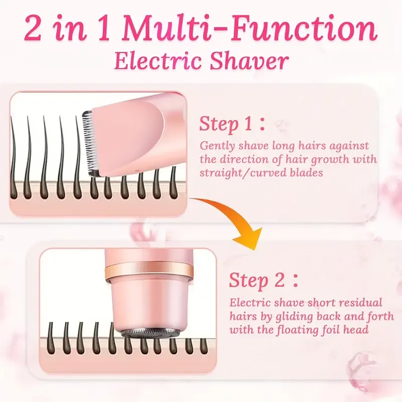 Women's 2-in-1 Epilator