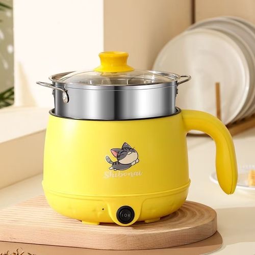 KITCHEN Mini 1.8L Low-Power Non-Stick Coating Electric Hot Pot - Household Appliances,
