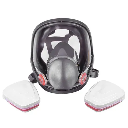Hot Sale Full Face Gas Mask with Double Filters Full Face Reusable Antigas Respirator 6800 Gas Mask