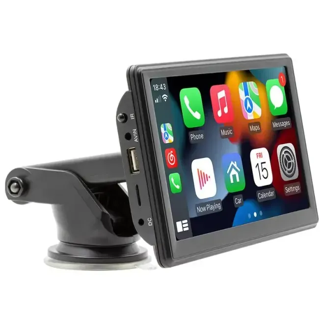 Portable Car Stereo Carplay with  7in HD Touch Screen